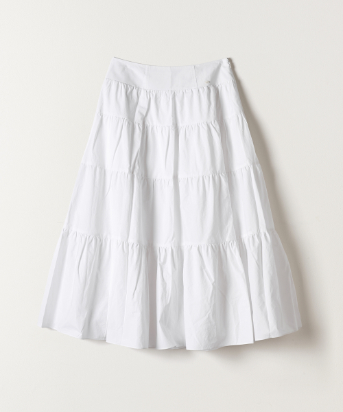 TTUDEMENT(トュードメント)の「TIERED LONG SKIRT IVORY(スカート・レディース・その他・SMALL/MEDIUM/LARGE)」の2枚目の写真