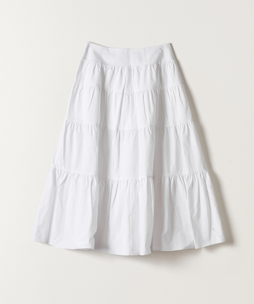 TTUDEMENT(トュードメント)の「TIERED LONG SKIRT IVORY(スカート・レディース・その他・SMALL/MEDIUM/LARGE)」の3枚目の写真