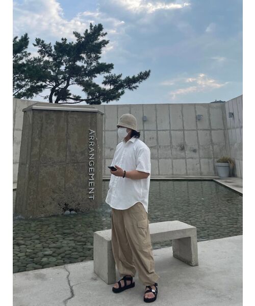 FRIZMWORKS(フリズムワークス)の「NYLON CARGO BALLOON PANTS _ BEIGE(その他パンツ・メンズ・その他・X-LARGE/SMALL/MEDIUM/LARGE)」の5枚目の写真