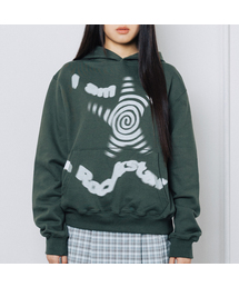 WEBHOUSE（ウェブハウス）の「ツイスターロックスター フードパーカー - カーキ（パーカー）」