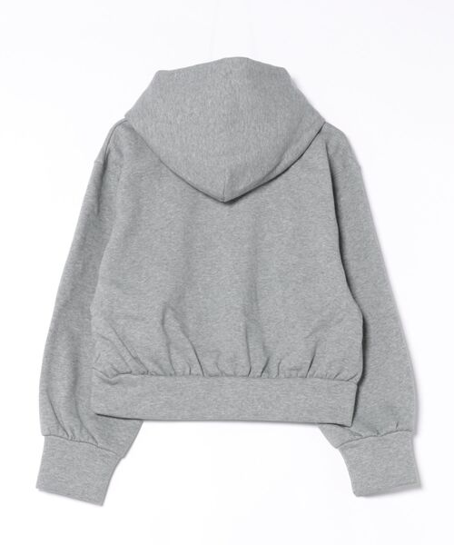 STYLEBLOCK（スタイルブロック）の「裏起毛フーディトップス（パーカー・レディース・ブラック/杢グレー/チャコールグレー・M）」の8枚目の写真