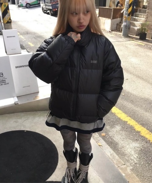 WEB LOGO DOWN JACKET（ダウンジャケット/コート）｜aeae