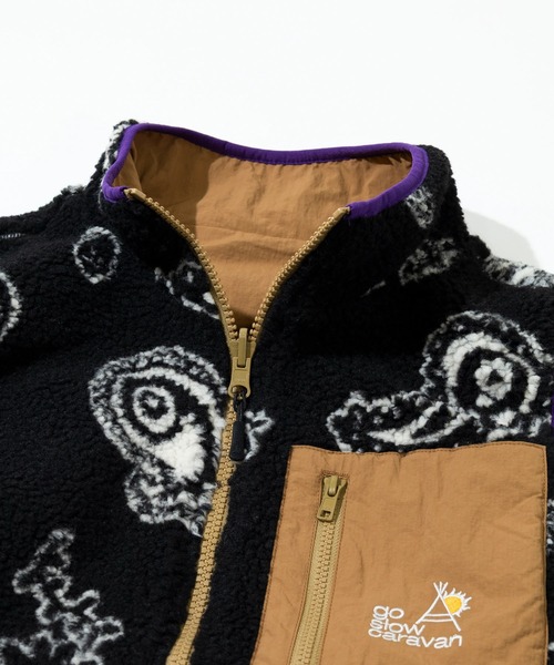 go slow caravan（ゴースローキャラバン）の「ボア × ナイロン リバーシブルベスト（その他アウター・メンズ・その他1/その他2・MEDIUM/LARGE/X-LARGE）」の3枚目の写真