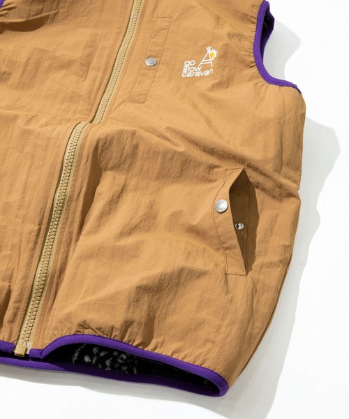 go slow caravan（ゴースローキャラバン）の「ボア × ナイロン リバーシブルベスト（その他アウター・メンズ・その他1/その他2・MEDIUM/LARGE/X-LARGE）」の14枚目の写真