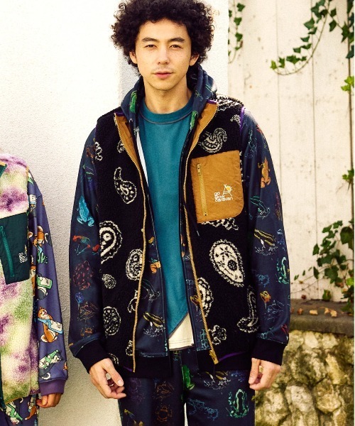 go slow caravan（ゴースローキャラバン）の「ボア × ナイロン リバーシブルベスト（その他アウター・メンズ・その他1/その他2・MEDIUM/LARGE/X-LARGE）」の15枚目の写真