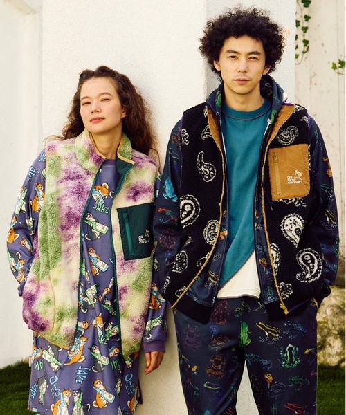 go slow caravan（ゴースローキャラバン）の「ボア × ナイロン リバーシブルベスト（その他アウター・メンズ・その他1/その他2・MEDIUM/LARGE/X-LARGE）」の17枚目の写真