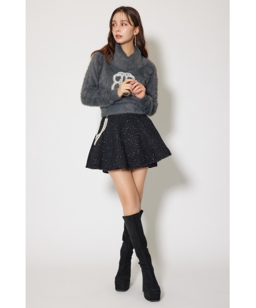 rienda(リエンダ)の「美脚ストレッチブーツ 秋服 冬服(ブーツ・レディース・ブラック/ホワイト/ブラウン・MEDIUM/LARGE/SMALL)」の16枚目の写真