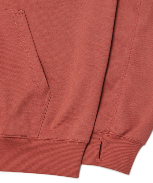NOMANUAL(NOMANUAL)の「B.A HOODED ZIP-UP - BURGUNDY(パーカー・レディース・その他・MEDIUM/LARGE/X-LARGE/SMALL)」の6枚目の写真