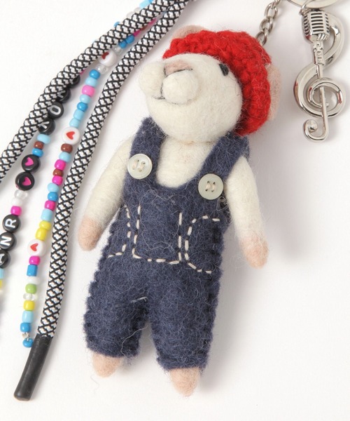 Andemiu（アンデミュウ）の「アニマルチャーム598014（チャーム・レディース・アイボリー/ホワイト系その他・FREE）」の5枚目の写真