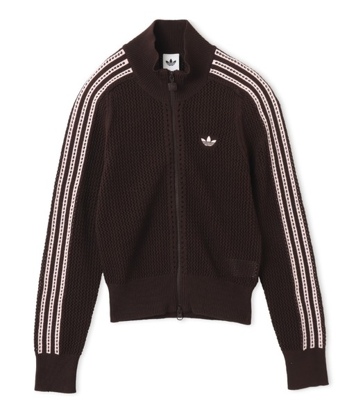 adidas KNITTED CROCHET FIREBIRD TRACK TOP / アディダス ニット
