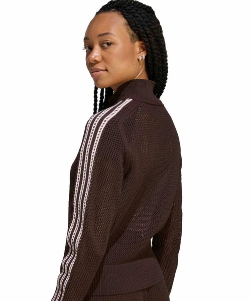 adidas KNITTED CROCHET FIREBIRD TRACK TOP / アディダス ニット