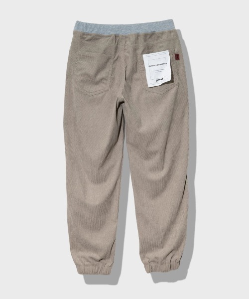 go slow caravan(ゴースローキャラバン)の「BAYCANT/ベイカント ジョガーパンツ(その他パンツ・メンズ・ブラック/カーキ/インディゴブルー/ストライプ/ベージュ/チャコールグレー・X-LARGE/LARGE/MEDIUM)」の4枚目の写真