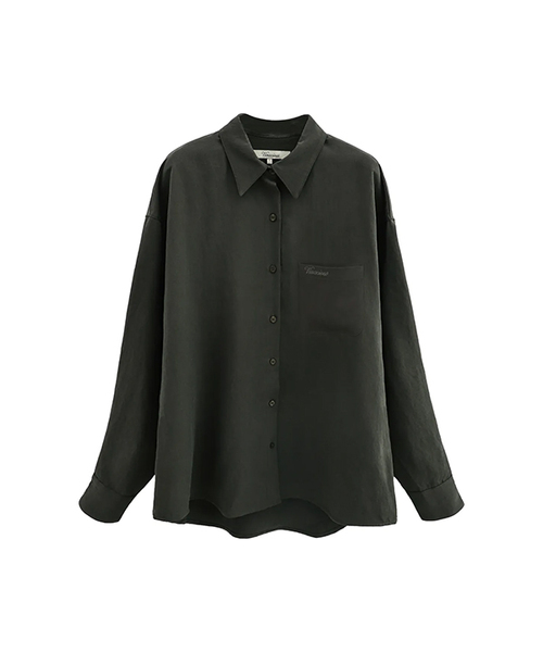 Vivacious（ビバシャス）の「Paris Shirt_4Colors（シャツ/ブラウス・レディース・ベージュ/ホワイト/ブラック/カーキ・SMALL/MEDIUM）」の4枚目の写真