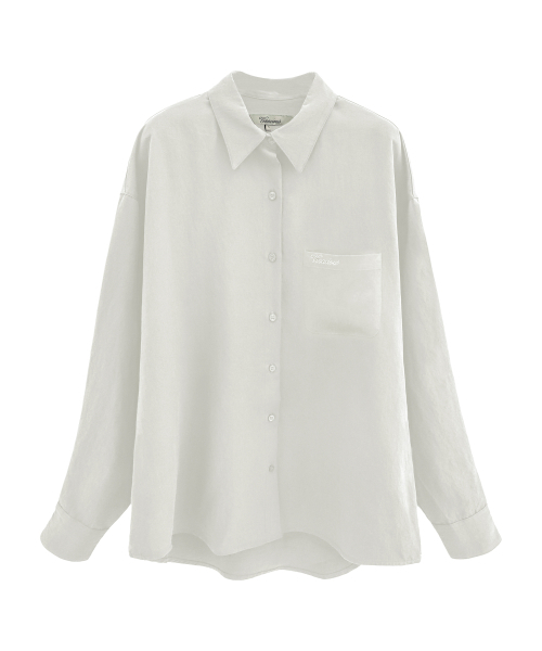 Vivacious（ビバシャス）の「Paris Shirt_4Colors（シャツ/ブラウス・レディース・ベージュ/ホワイト/ブラック/カーキ・SMALL/MEDIUM）」の8枚目の写真