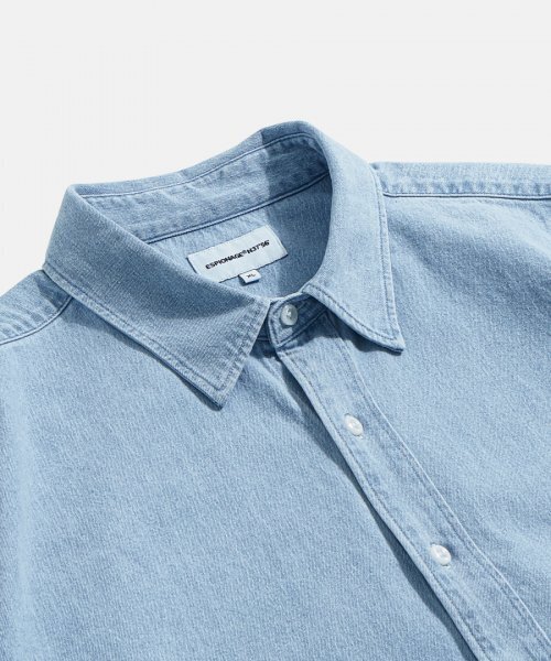 ESPIONAGE(エスピオナジ)の「Denim Over Shirt Light Indigo(シャツ/ブラウス・メンズ・その他・X-LARGE/MEDIUM/LARGE)」の4枚目の写真