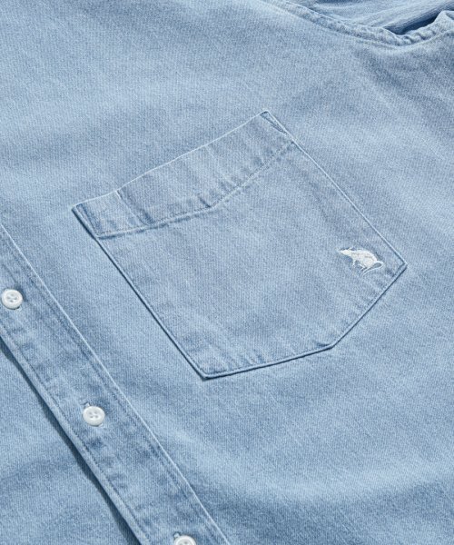 ESPIONAGE(エスピオナジ)の「Denim Over Shirt Light Indigo(シャツ/ブラウス・メンズ・その他・X-LARGE/MEDIUM/LARGE)」の6枚目の写真