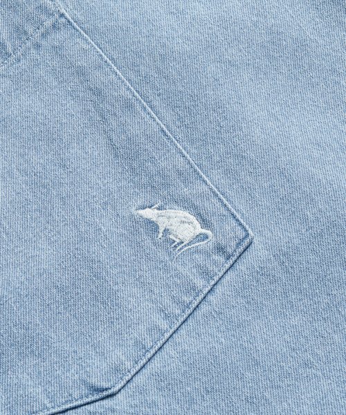 ESPIONAGE(エスピオナジ)の「Denim Over Shirt Light Indigo(シャツ/ブラウス・メンズ・その他・X-LARGE/MEDIUM/LARGE)」の7枚目の写真