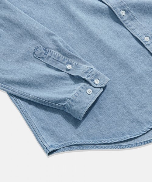 ESPIONAGE(エスピオナジ)の「Denim Over Shirt Light Indigo(シャツ/ブラウス・メンズ・その他・X-LARGE/MEDIUM/LARGE)」の9枚目の写真