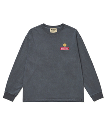 パウンド3 ピグメントウォッシュ ロングスリーブTシャツ [ネイビー]