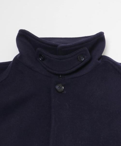 URBAN RESEARCH DOORS（アーバンリサーチドアーズ）の「『WEB/一部店舗限定』ステンカラーウール混コート(KIDS)（ステンカラーコート・キッズ・グレー系その他/ネイビー・150）」の6枚目の写真