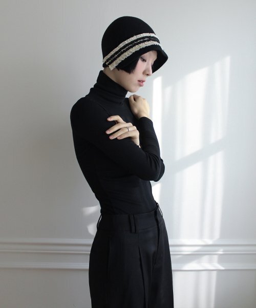 RUBATI(ルバティ)の「Classic Wide Wool Pants (BLACK)(スラックス・レディース・その他・size2/size3/size1)」の3枚目の写真