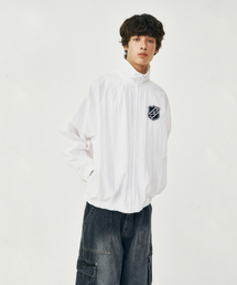 FROM ARLES（フロムアルル）の「90Sナイロンライトトラックジャケット / ホワイト（ナイロンジャケット）」