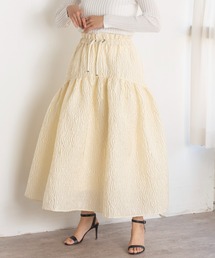 EUCLAID（エウクレイド）の「【雑誌掲載】ふくれジャカードスカート（スカート）」