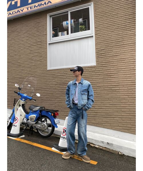 UNGIMMICK(アンジミック)の「WESTERN DENIM TRUCKER JACKET (BLUE)(デニムジャケット・メンズ・その他・SMALL/MEDIUM/LARGE)」の9枚目の写真
