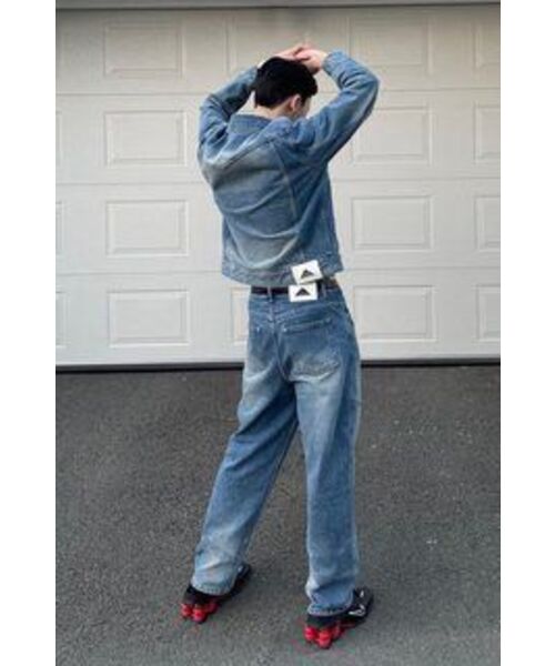 UNGIMMICK(アンジミック)の「WESTERN DENIM TRUCKER JACKET (BLUE)(デニムジャケット・メンズ・その他・SMALL/MEDIUM/LARGE)」の11枚目の写真