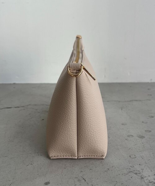 CAPRICIEUX LE'MAGE（カプリシューレマージュ）の「【ミニバッグSET】2SETタックハンドルバッグ（トートバッグ・レディース・ライトベージュ/ブラック/ブラウン・FREE）」の14枚目の写真