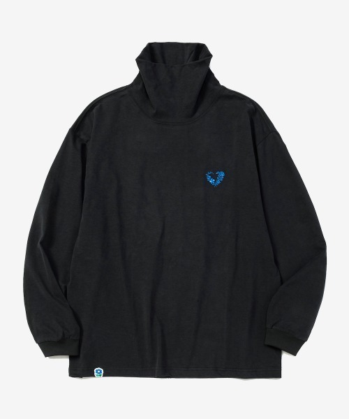 rehacer(レアセル)の「rehacer : Heavy Jersey Double-neck L/S / ヘヴィー・ジャージー・ダブルネック・ロングスリーブ(Tシャツ/カットソー・メンズ・アイボリー/ブラック・MEDIUM/LARGE)」の5枚目の写真