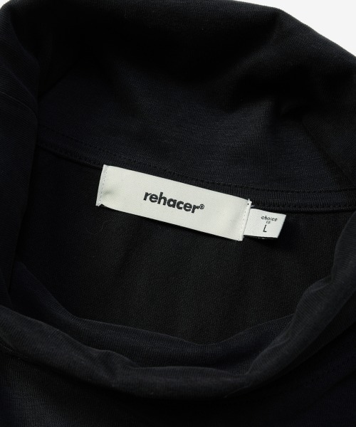 rehacer(レアセル)の「rehacer : Heavy Jersey Double-neck L/S / ヘヴィー・ジャージー・ダブルネック・ロングスリーブ(Tシャツ/カットソー・メンズ・アイボリー/ブラック・MEDIUM/LARGE)」の16枚目の写真