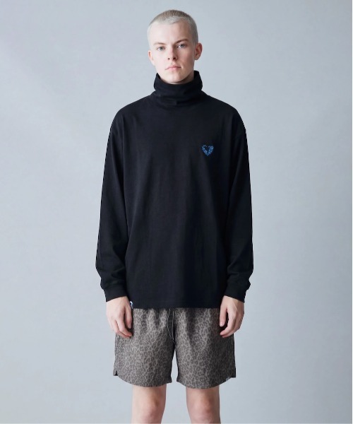 rehacer(レアセル)の「rehacer : Heavy Jersey Double-neck L/S / ヘヴィー・ジャージー・ダブルネック・ロングスリーブ(Tシャツ/カットソー・メンズ・アイボリー/ブラック・MEDIUM/LARGE)」の18枚目の写真