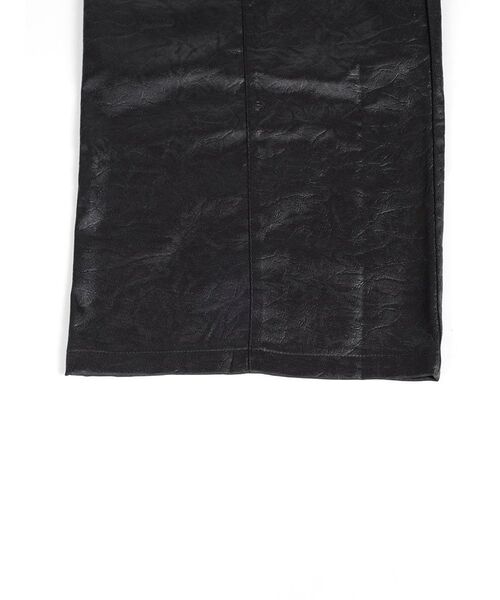 :ETHROF(イーサオブ)の「LEATHER-LIKE ALL-IN-ONE(つなぎ/オールインワン・レディース・ブラック・MEDIUM)」の19枚目の写真