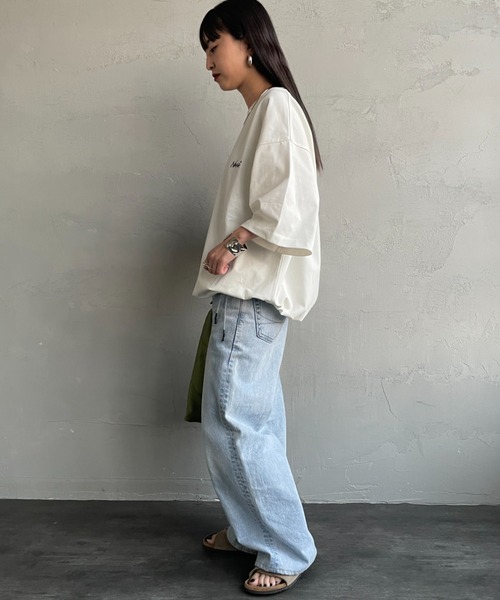 NANGA（ナンガ）の「【WEB先行予約】[NANGA/ナンガ] 別注  ルーズフィット NEBUKUROバックプリント ドローコードTシャツ（Tシャツ/カットソー・レディース・ホワイト/ブラック・XL/L/M/S）」の10枚目の写真