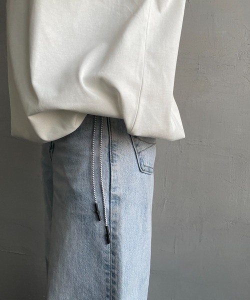 NANGA（ナンガ）の「【WEB先行予約】[NANGA/ナンガ] 別注  ルーズフィット NEBUKUROバックプリント ドローコードTシャツ（Tシャツ/カットソー・レディース・ホワイト/ブラック・XL/L/M/S）」の14枚目の写真