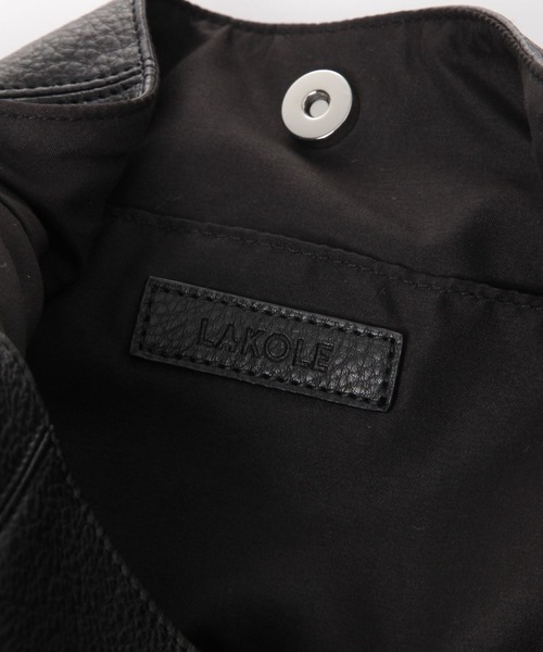 LAKOLE（ラコレ）の「コードハンドルソフトトートバッグ / 633906（トートバッグ・メンズ・ブラック/グレー・FREE）」の18枚目の写真