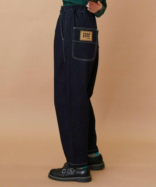 FRAPBOIS（フラボア）の「ムーブデニム テーパードパンツ（その他パンツ・レディース・ネイビー/サックスブルー・0/1/2）」の17枚目の写真