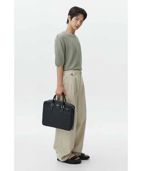 PROXY.L(プロキシエル)の「Recycled nylon wide open briefcase(ビジネスバッグ・レディース・その他・FREE)」の8枚目の写真