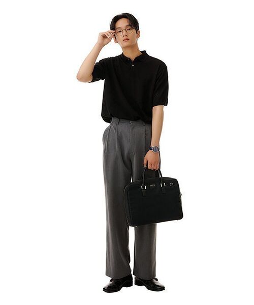 PROXY.L(プロキシエル)の「Recycled nylon wide open briefcase(ビジネスバッグ・レディース・その他・FREE)」の11枚目の写真