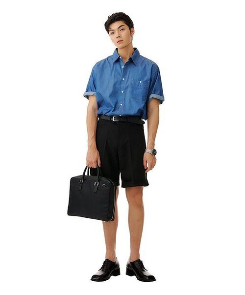 PROXY.L(プロキシエル)の「Recycled nylon wide open briefcase(ビジネスバッグ・レディース・その他・FREE)」の12枚目の写真