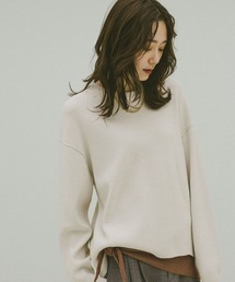 GLOBAL WORK | メルティアゼクループルオーバー/611262(ニット/セーター)