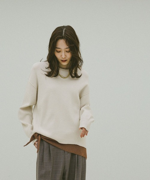メルティアゼクループルオーバー/611262（ニット/セーター）｜GLOBAL