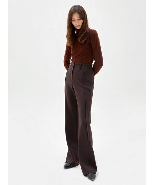 HAVELESS(ハブレス)の「LINED BOOTS CUT TROUSERS BROWN(スラックス・レディース・その他・SMALL/MEDIUM)」の2枚目の写真
