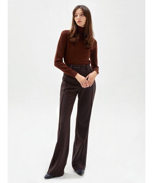 HAVELESS(ハブレス)の「LINED BOOTS CUT TROUSERS BROWN(スラックス・レディース・その他・SMALL/MEDIUM)」の3枚目の写真