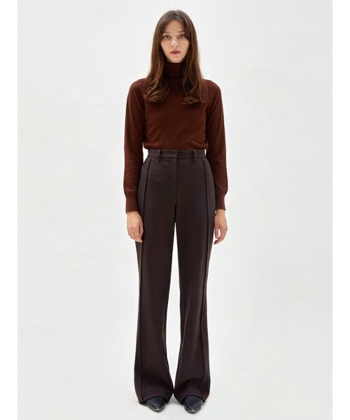 HAVELESS(ハブレス)の「LINED BOOTS CUT TROUSERS BROWN(スラックス・レディース・その他・SMALL/MEDIUM)」の4枚目の写真