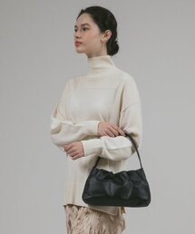 BADGIGI（バッドジジ）の「天然牛革パルードショルダーバッグブラック（ショルダーバッグ）」