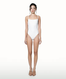 AMUN（アムン）の「Devon Bodysuit [White]（水着・レディース）」