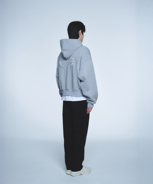 HYUNFIT（ヒョンフィット）の「LINE HOODIE ZIP-UP-[GRAY]（パーカー・メンズ・その他・MEDIUM/LARGE/X-LARGE）」の5枚目の写真