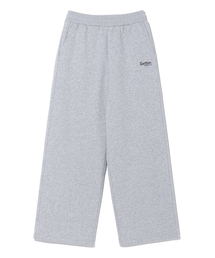スモールレタリングワイドスウェットパンツ MP9PU978_MELANGE GREY